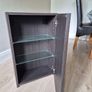 Chocolate brown bathroom wall cabinet Image 2