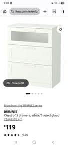 Ikea brimnes chest of drawers