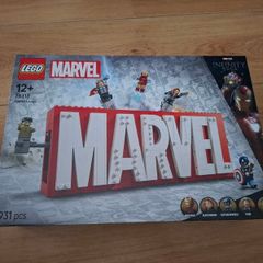 LEGO Marvel 76313 MARVEL Logo & Minifigures
