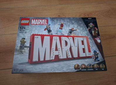 LEGO Marvel 76313 MARVEL Logo & Minifigures
