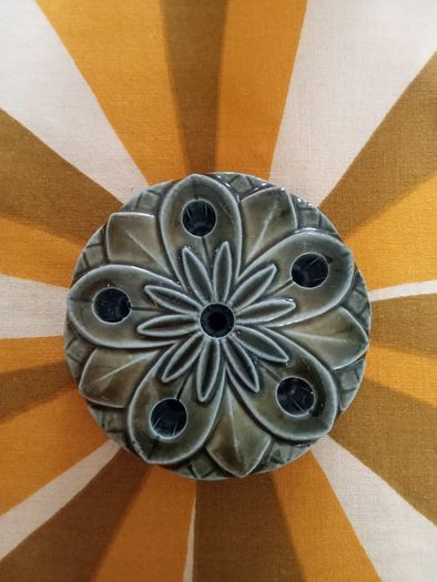 Vintage Wade Pottery taper candle/flower holder