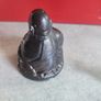 Buddha Statue Chalkware BRONZE Tone  Figurine Decor Vintage 60s Image 7