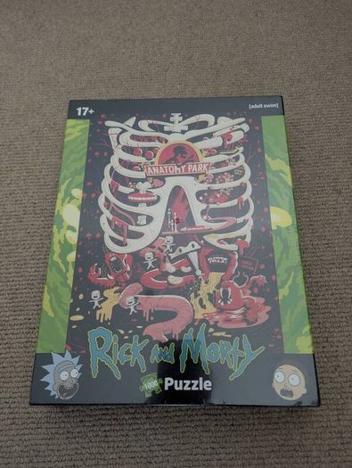 Rick and Morty Anatomy Park 1000 Puzzle