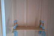 Two lovely hanging shelves for boys room