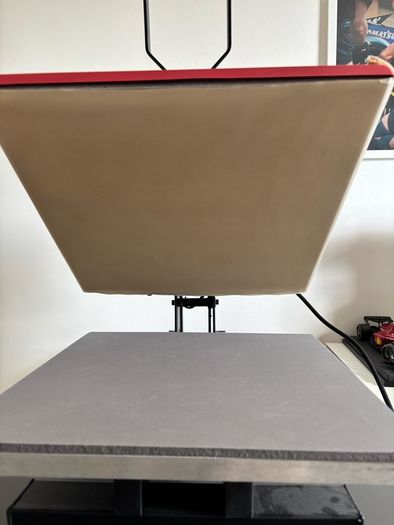 Semi Industrial Heat Press  38x38cm 1600W Excellent Condition