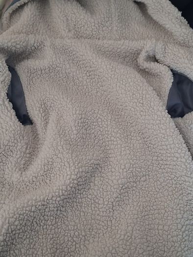 Dunnes Stores Girls Fleece Lined Hooded Raincoat