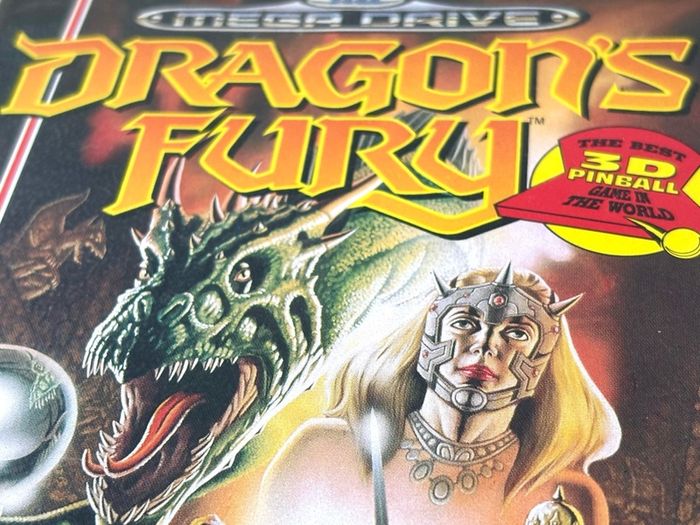 Dragon's Fury for Sega Mega Drive - Boxed and Minty