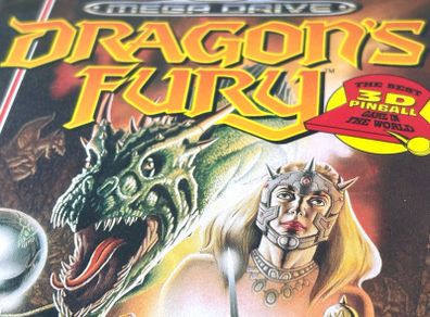 Dragon's Fury for Sega Mega Drive - Boxed and Minty