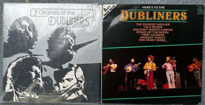 2 x The Dubliners double vinyl album in vg+ condition 10 euros each