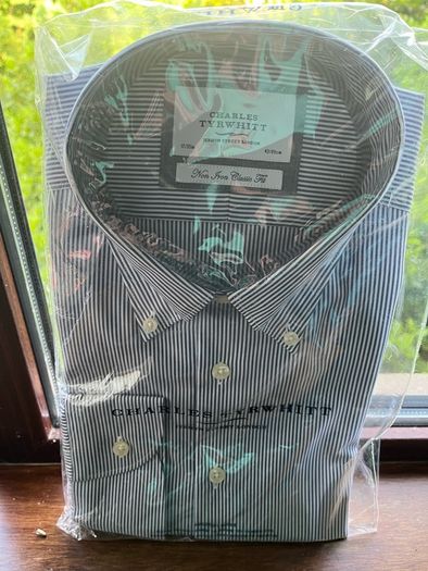 New Charles Tyrwhitt shirts non iron classic style. Size XL.