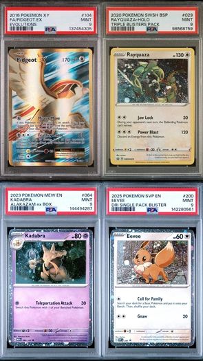 pokemon cards psa espeon_sean collectibles holo rare