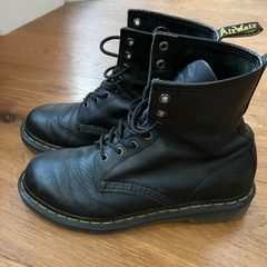 Dr Martens black soft leather women's uk size 7