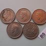 Great Britain. George VI. 9 coins@6 pence Run of the years (1947-1951) Image 3
