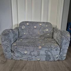 Kids Sofa / Couch turns into Toddler Day Bed
