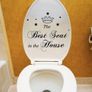 Toilet Sticker Home decoration Image 2