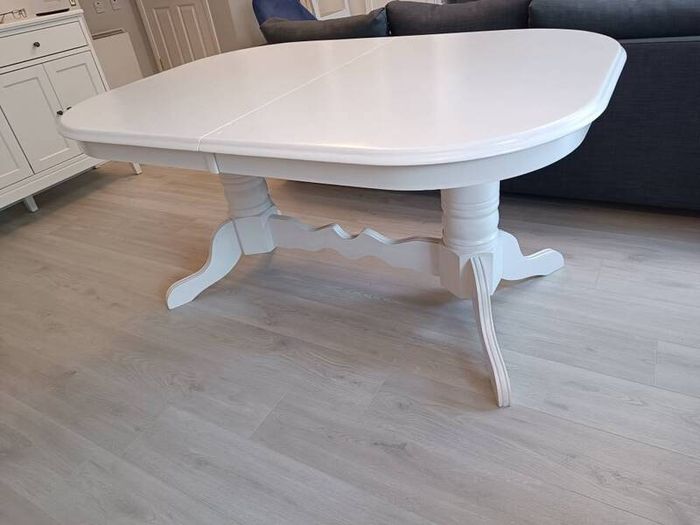 Solid wood heavy dining Table ( extendable )