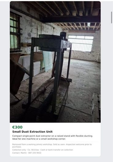 Woodshop Machinery