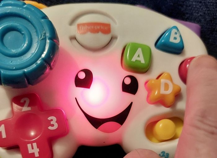 Fisher price ; Game and learn controller (137)