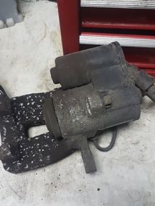 vw passat electric calipers
