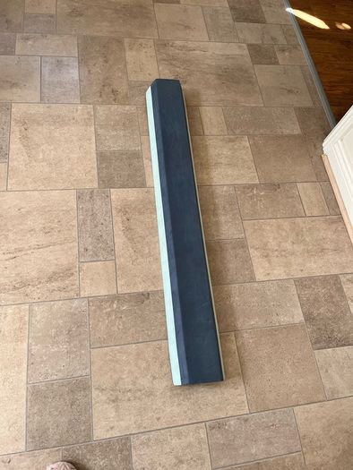 Gymnastics foam beam