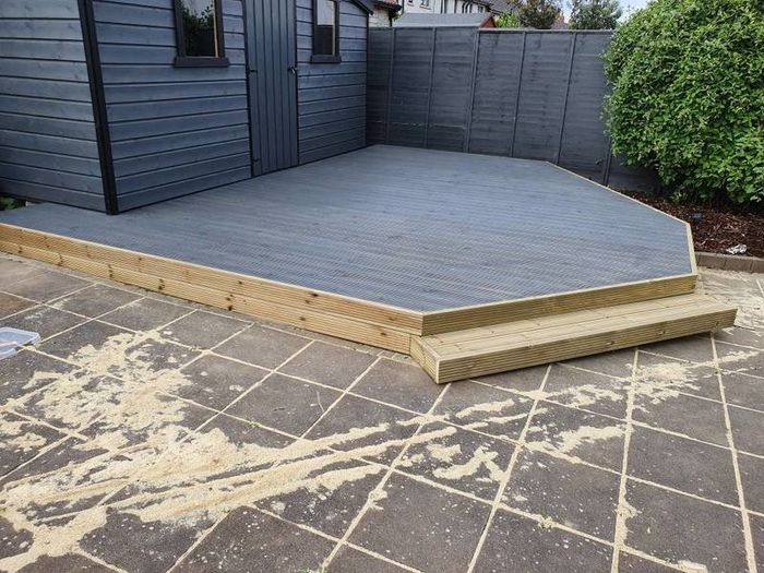 Composite decking supplied and fitted