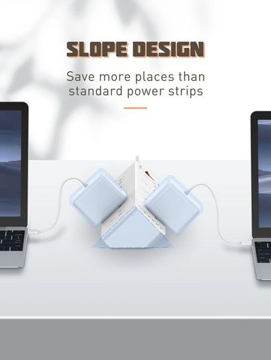 Power Station Strip Universal 10port + 5 USB & 1 Type C
