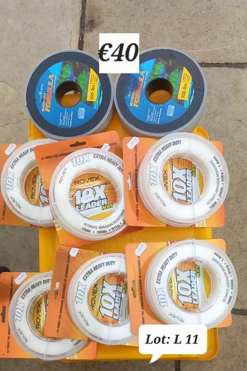 Fishing Lines/shock Ldrs.  Clearout Sale