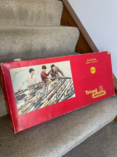 1950s Triang Railways RS.2 Electric Model Railway set + EXTRAS