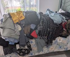 Bundle of Second-Hand Clothes