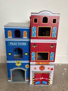 firestation and police station