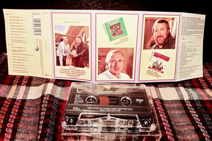 1991. Foster And Allen. Memories. Cassette Tape.