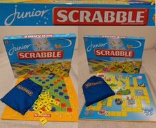 Junior Scrabble Classic 2 In 1 Board Game