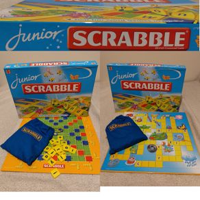 Junior Scrabble Classic 2 In 1 Board Game