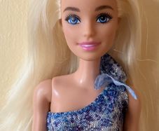 Barbie in Blue Sparkling Dress