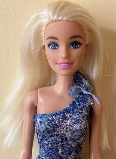 Barbie in Blue Sparkling Dress