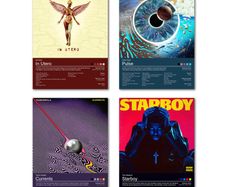 Custom Music Album Cover Prints - A3 Posters