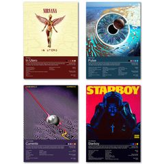Custom Music Album Cover Prints - A3 Posters