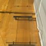 Vintage Clear Lucite/Acrylic Tv Stand/Shelf Unit on Chrome Casters. Image 4