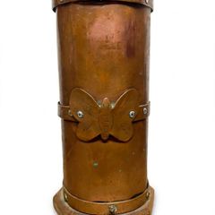 Victorian period Arts and crafts copper vase