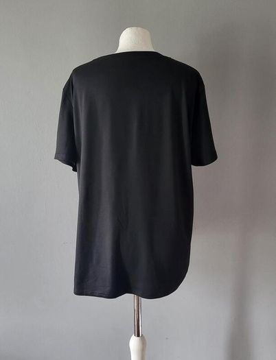 Black Xmas t-shirt with pink tree, Size XXL / UK18, Brand new