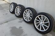 20" 5x112 Vossen , 4x Like New Tyres .