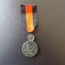 Belgium 1914.Battle of Ypre.Service Medal. Image 2
