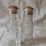 George IV Sterling Silver Cut Glass Cruet Set(1821) Image 4