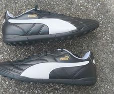 Puma Black Trainers UK 13
