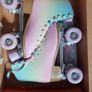 Women Roller Skates, size 37 with knee and elbow pads Image 2