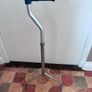 Stainless steel height adjustable walking stick Image 6