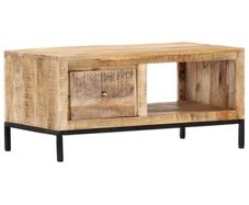 Coffee Table 88x50x42 cm Solid Mango Wood