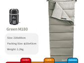 Naturehike Original Ultralight Splice Envelope Cotton Sleeping Bag Can Be Machine Cleaned Spring Summer New Camping Sleeping Bag