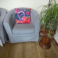 4 x ikea Tullsta barrel chairs - perfect condition