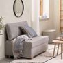 Grey sofa bed Image 2